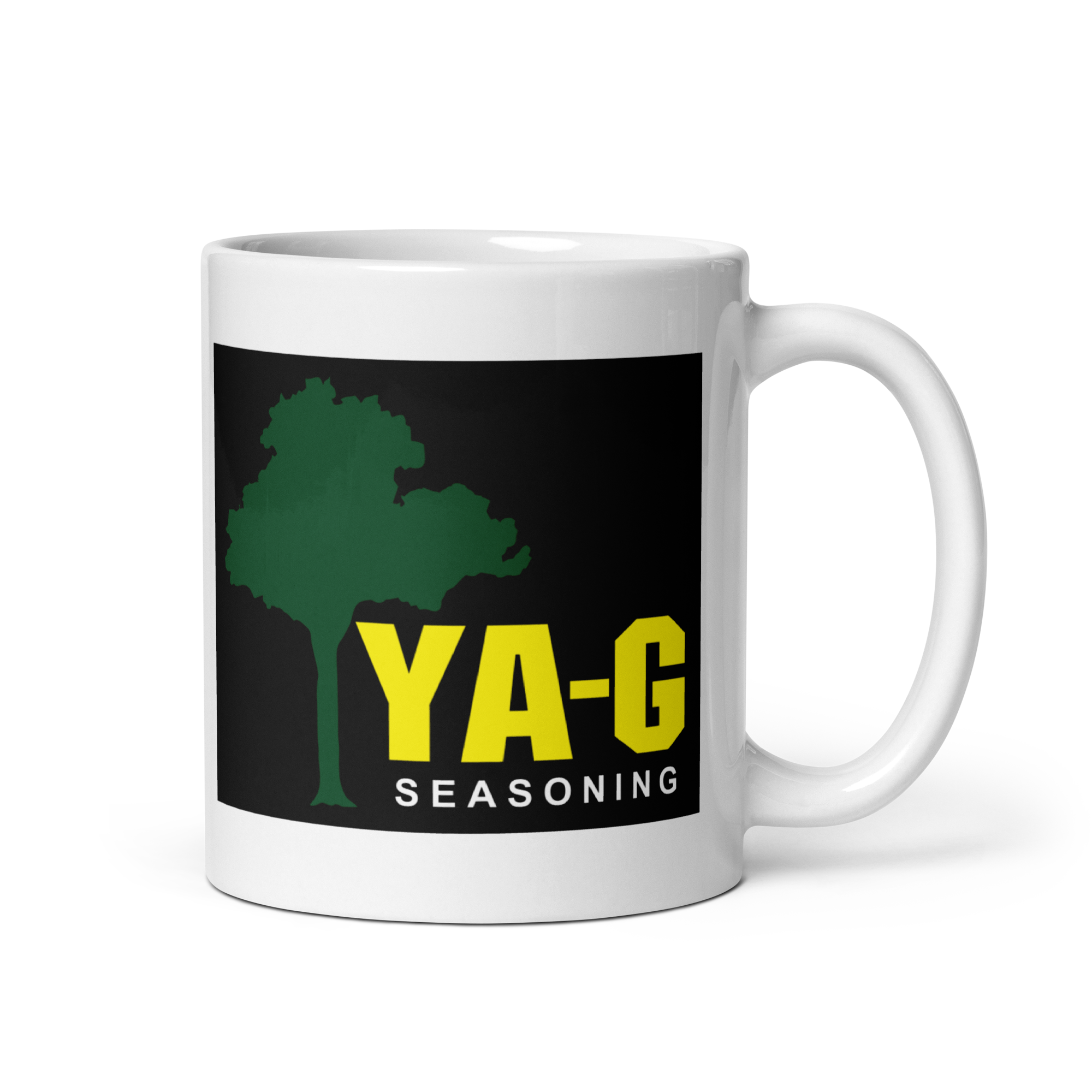 White Glossy Mug image 0