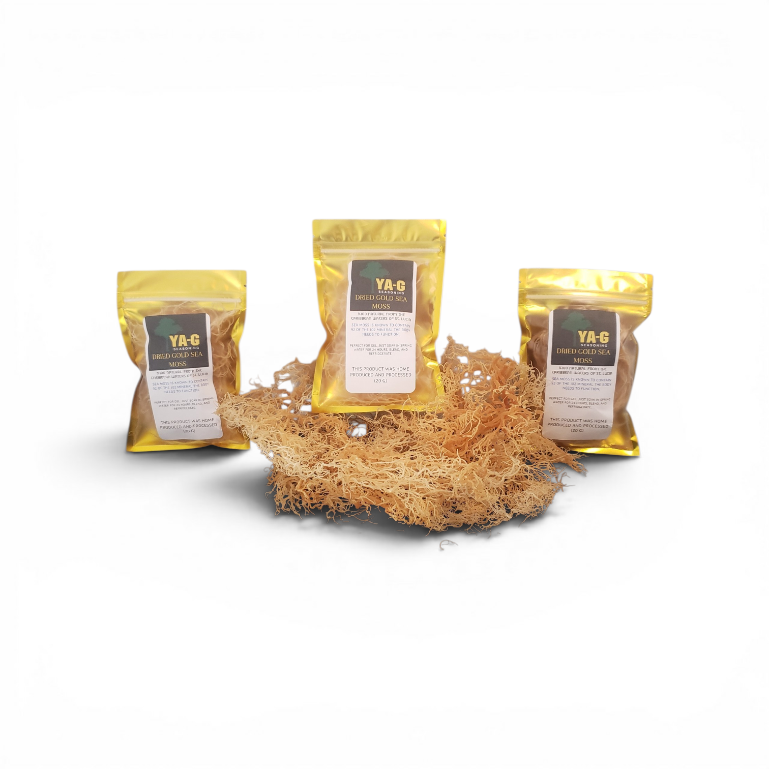 Dried Gold Seamoss image 5