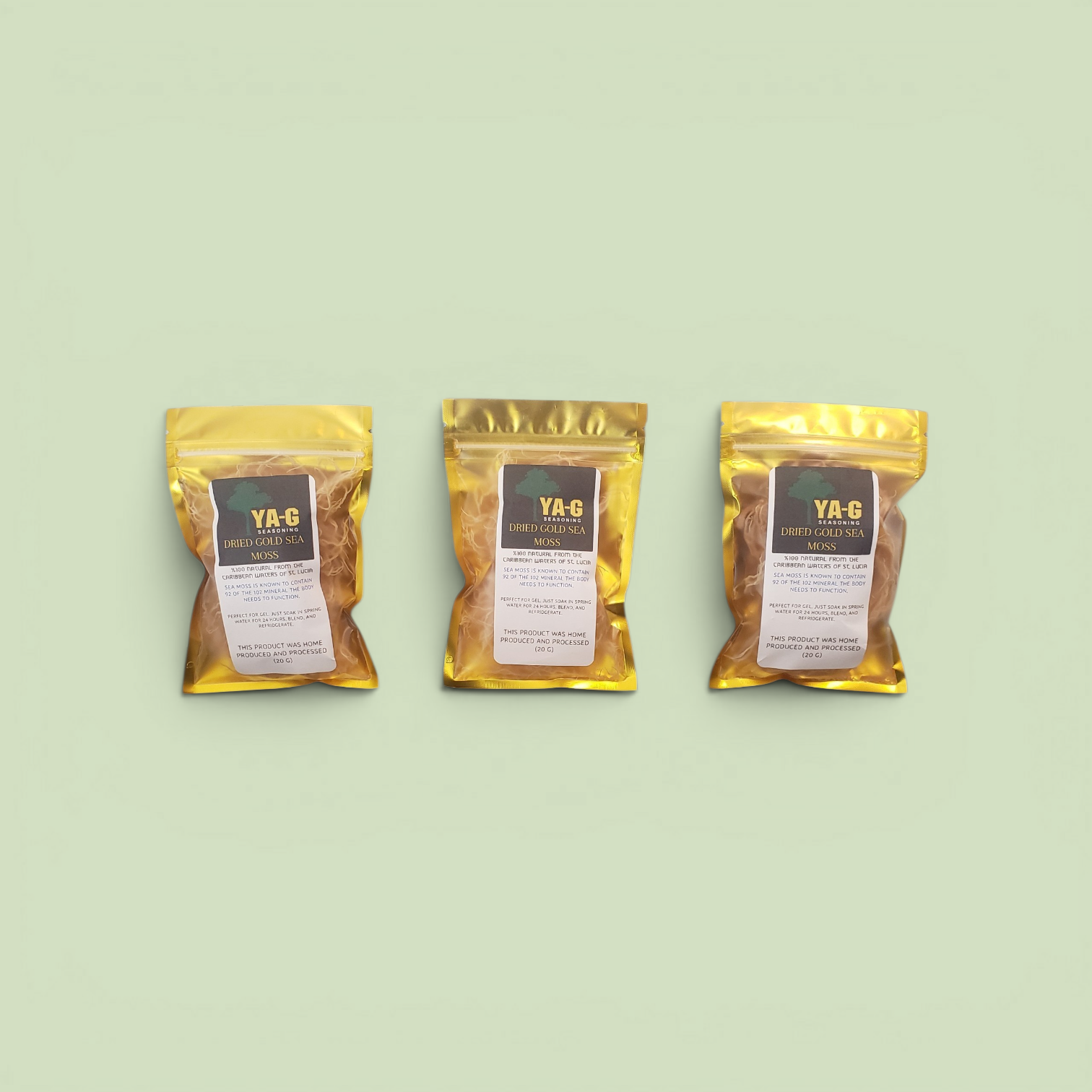 Dried Gold Seamoss image 6