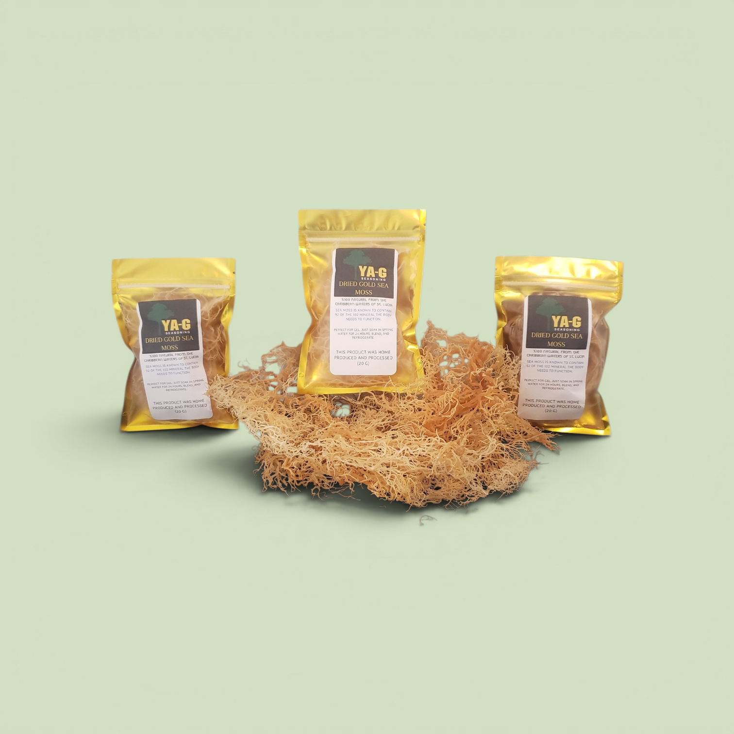 Dried Gold Seamoss image 4