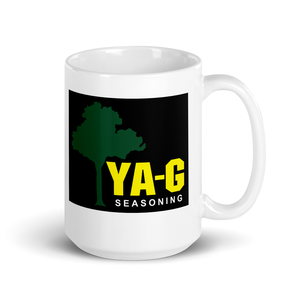 White Glossy Mug image 1