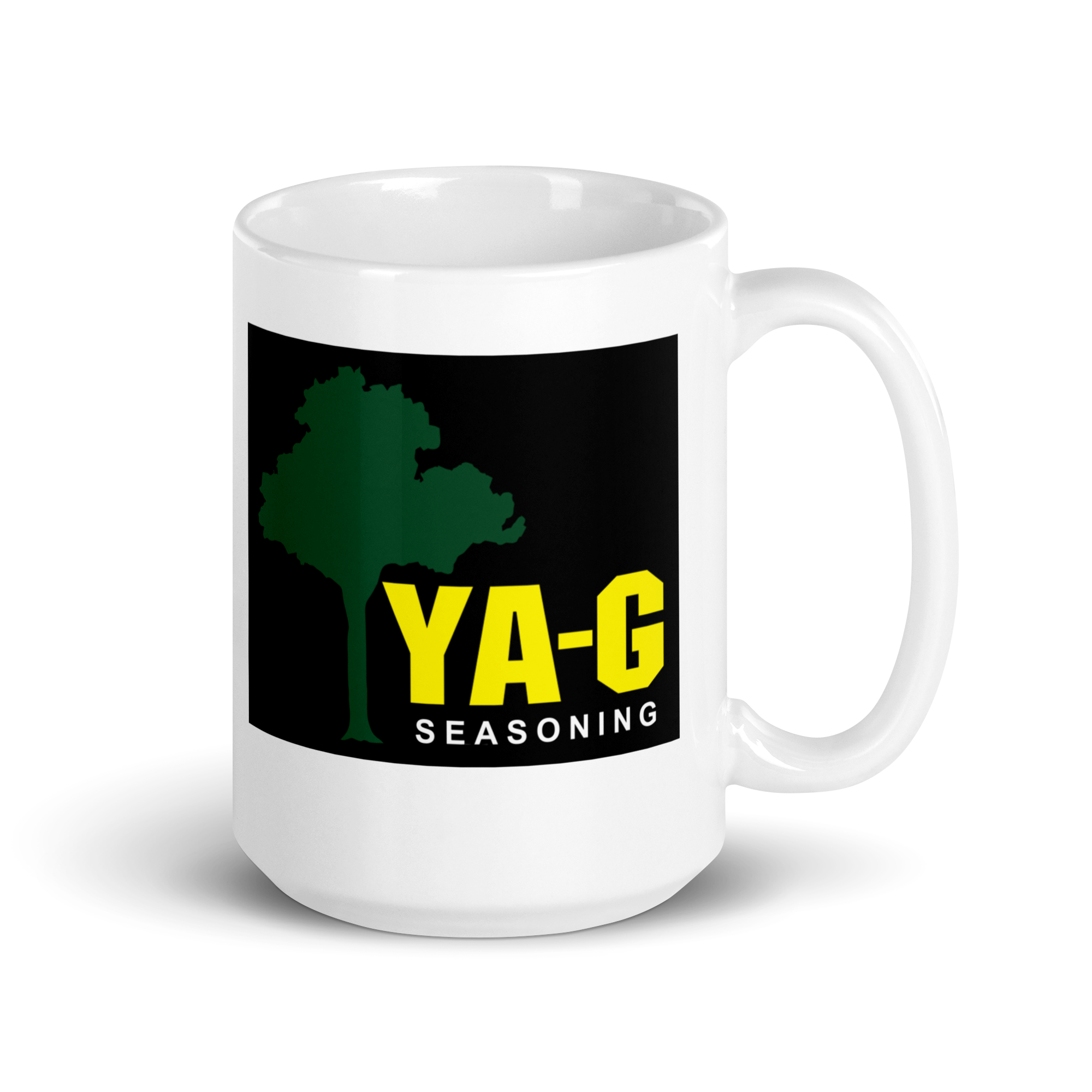 White Glossy Mug image 1