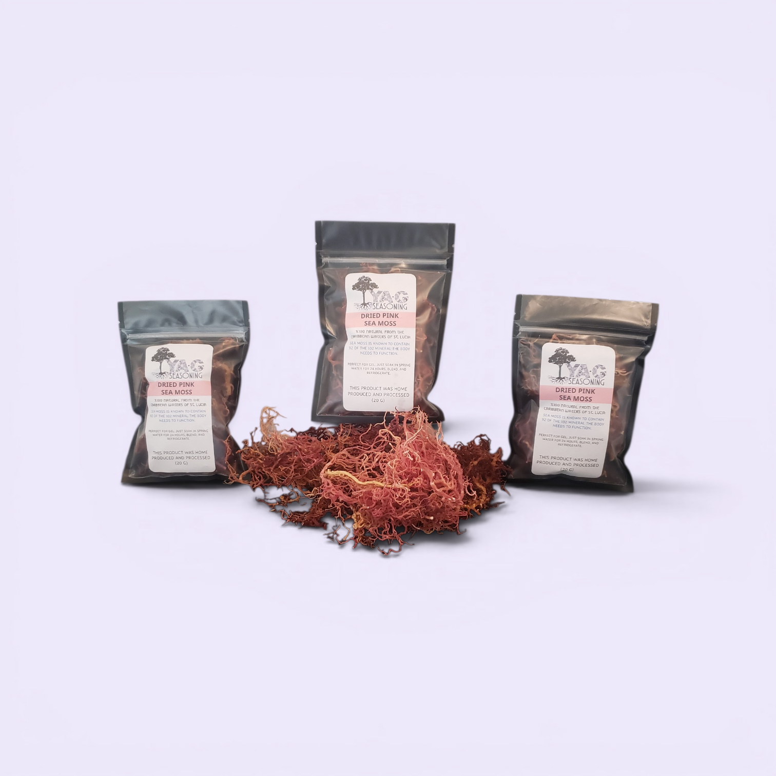 Dried Pink Seamoss image 5